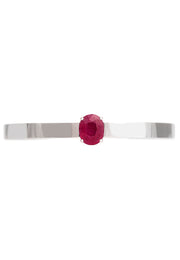Red Colorstone Cuff Bangle - K.D. Jewelry Sf