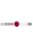 Red Colorstone Cuff Bangle - K.D. Jewelry Sf