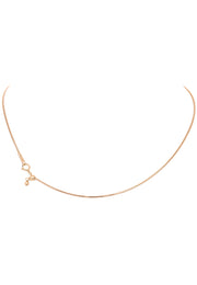 18K Yellow Gold Adjustable (1.0 MM Thickness) Box Chain - K.D. Jewelry Sf
