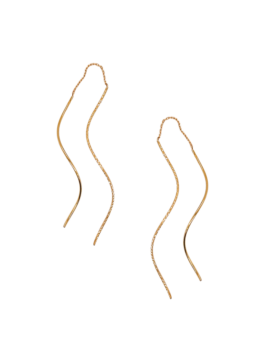 Spiral Needle Earrings