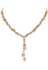 Tri-Color Tassel Necklace Set - K.D. Jewelry Sf