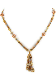 Spiral Tricolor Necklace Set - K.D. Jewelry Sf
