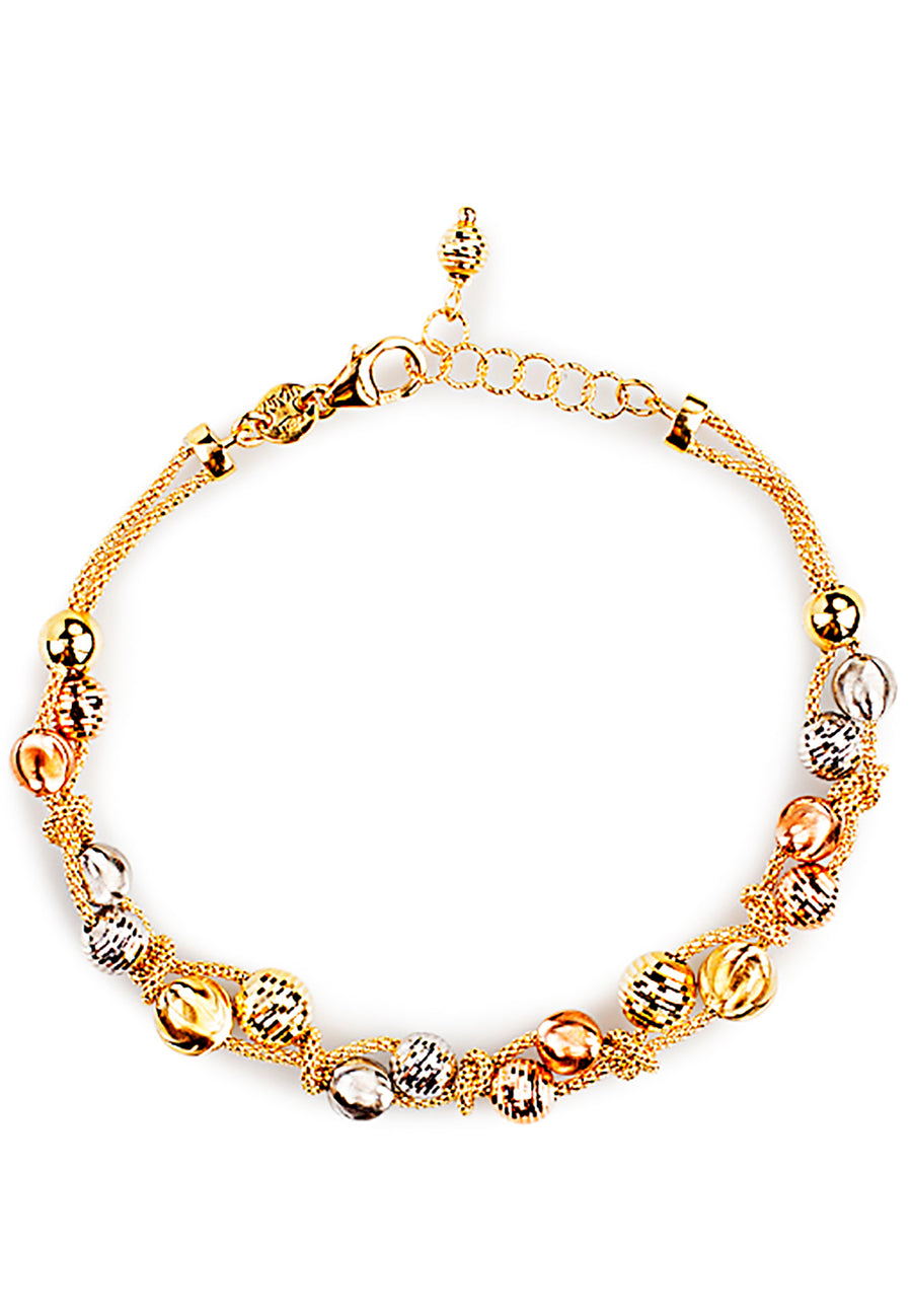 Tri-Color Tassel Necklace Set - K.D. Jewelry Sf