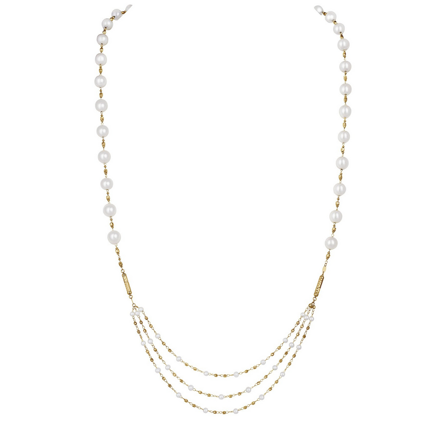 Akoya Pearl Magnet Necklace Multi-Wear as Bracelet