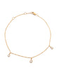 Rose Cut Diamond Anklet - K.D. Jewelry Sf