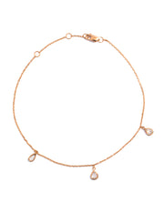Rose Cut Diamond Anklet - K.D. Jewelry Sf