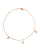 Rose Cut Diamond Anklet - K.D. Jewelry Sf