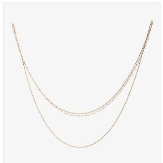 Multiwear Pearl and Gold Necklace - K.D. Jewelry Sf