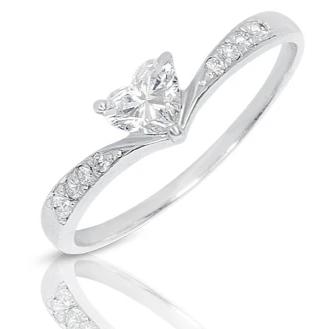 Heart Diamond Ring - K.D. Jewelry Sf