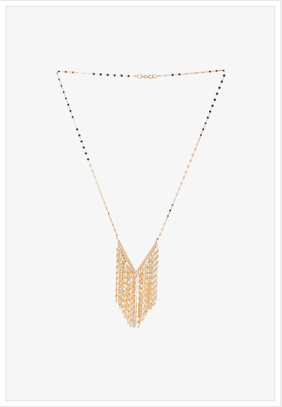 Chandelier Gold Necklace - K.D. Jewelry Sf