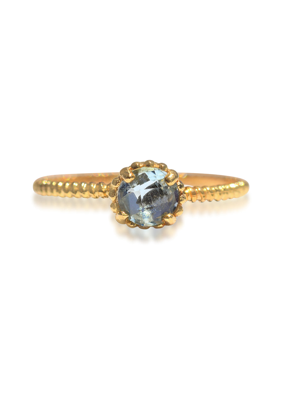 Blue Quartz Ring