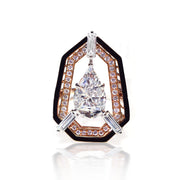 Pie Cut Pear Ring - K.D. Jewelry Sf