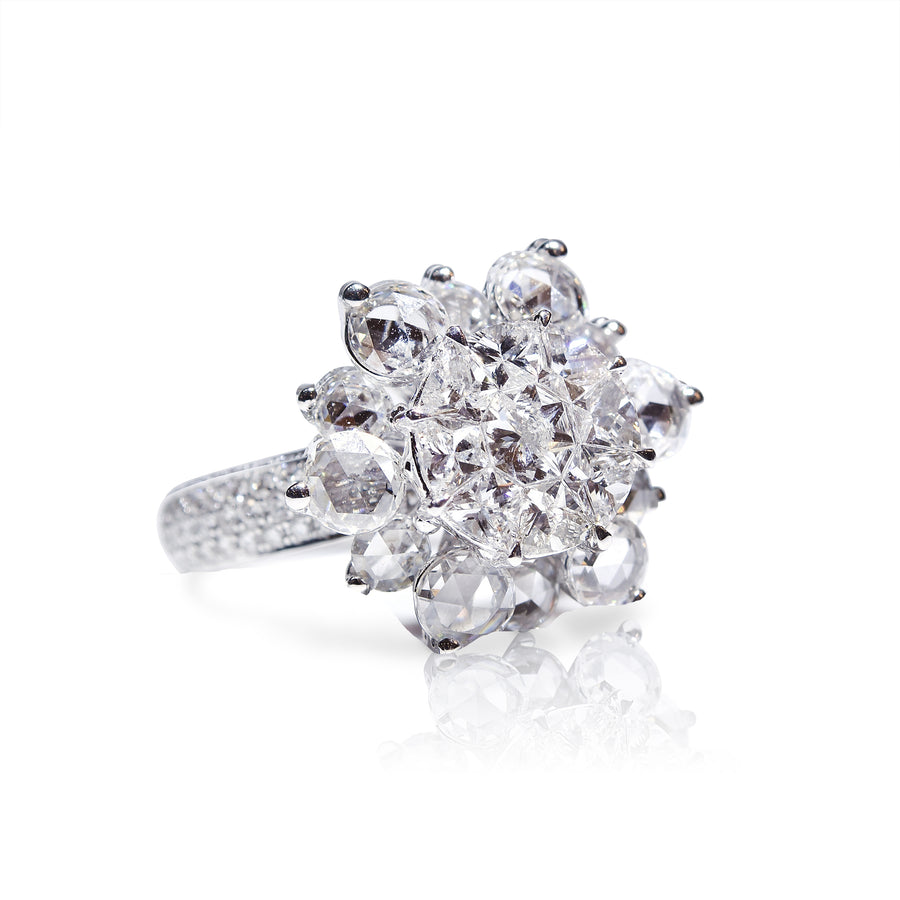 Pie and Rose Cut Ring - K.D. Jewelry Sf
