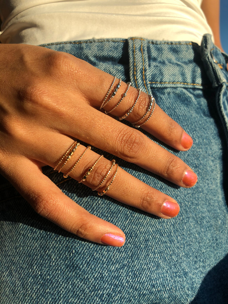 18K Gold Spiral Ring