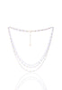 Tricolor Gold Pearl Necklace - K.D. Jewelry Sf