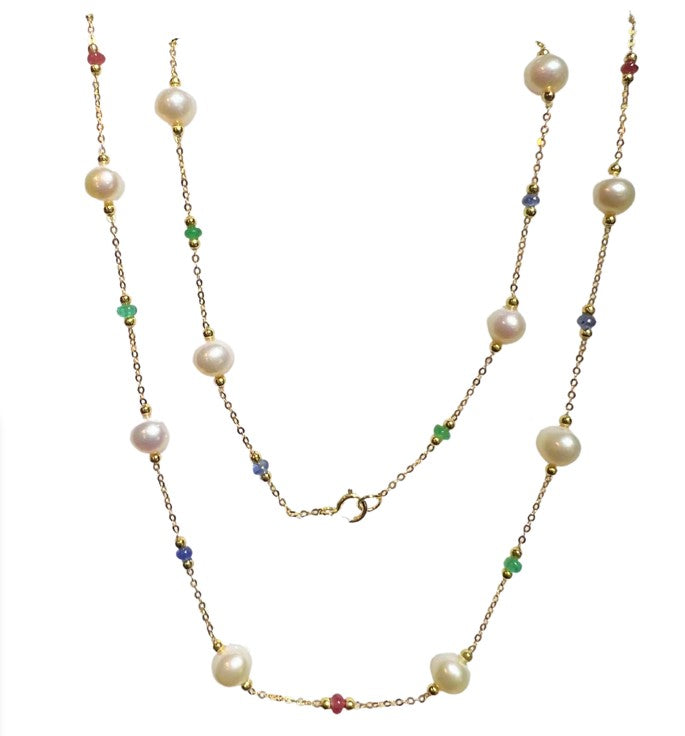 Primavera Pearl Necklace