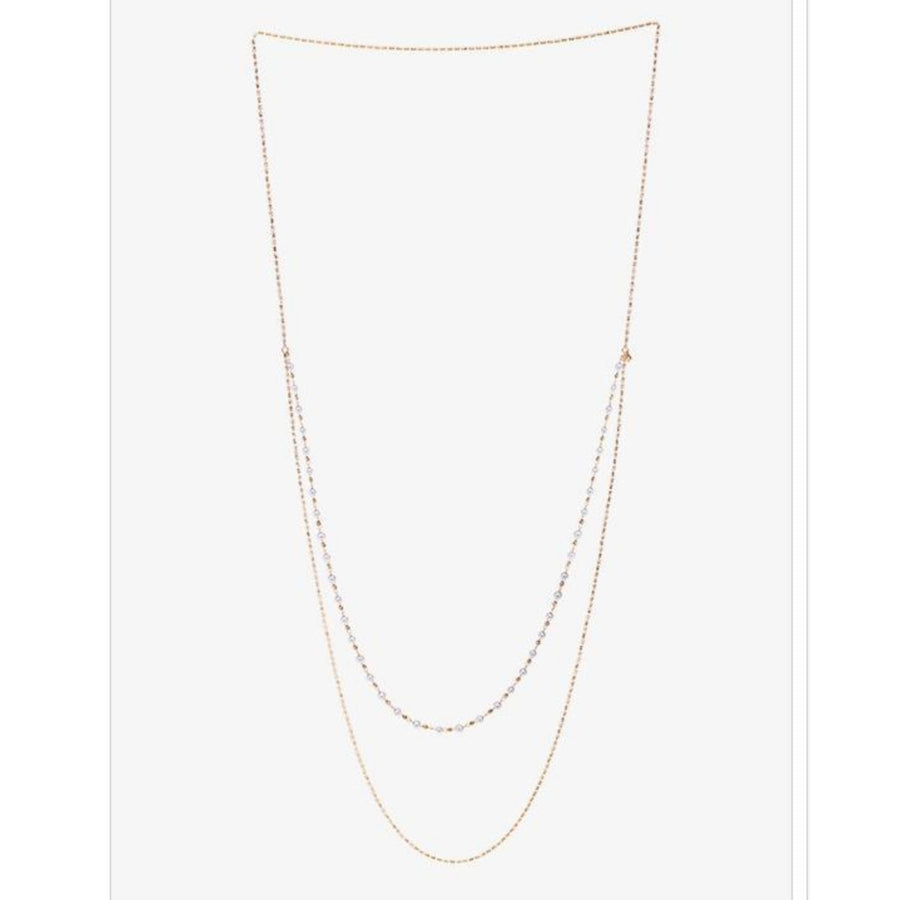 Multiwear Pearl and Gold Necklace